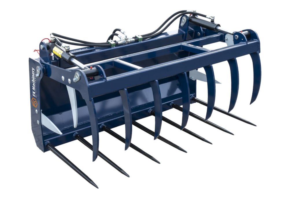 MANURE FORK WITH GRAB MINI Kolaszewski