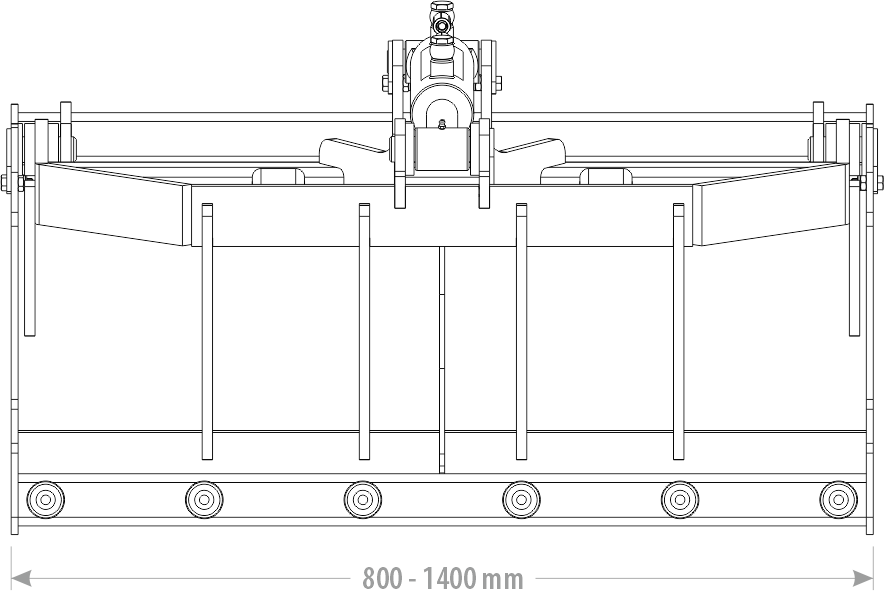 MANURE FORK WITH GRAB MICRO Kolaszewski