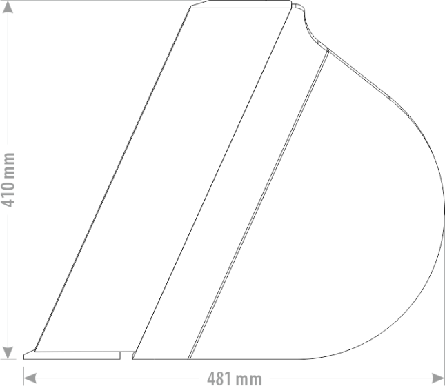 Łyżka Trapezowa  1-3,5T