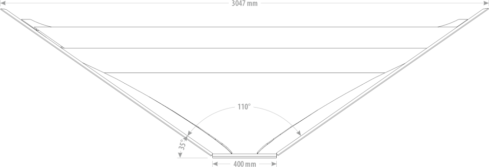 Łyżka Trapezowa  14-18T
